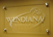 Etched Glass Signs
